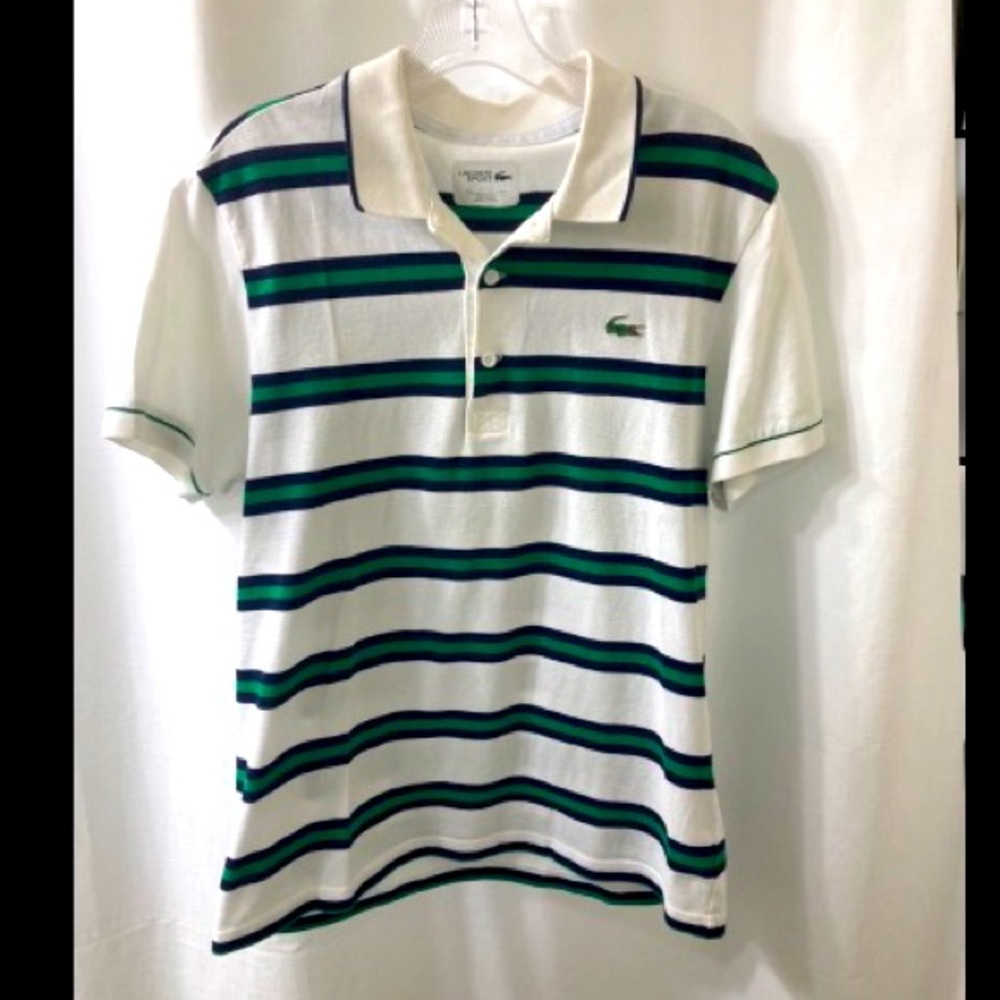 Authentic Lacoste *Like New* Sz 4 Men's Lacoste Sport Short Sleeve Polo
